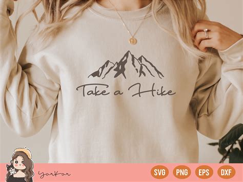 Take A Hike SVG Hiking SVG Hiker SVG Mountains Svg Outdoor Svg