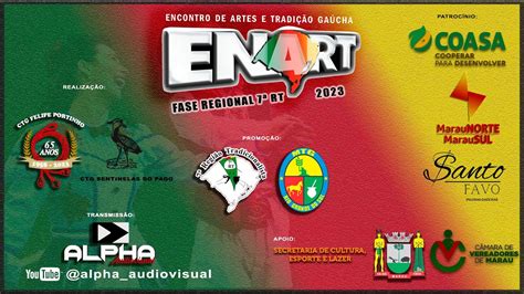 ENART FASE REGIONAL 7ª RT 2023 DANÇAS TRADICIONAIS DOMINGO MIRIM A