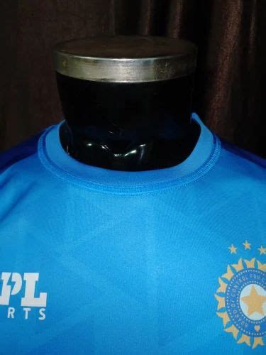 Polyester Indian Cricket Team Jersey Blue At Rs 230 Piece In Delhi