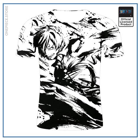 One Piece T Shirt Sanji Splash Art Official Merch One Piece Store