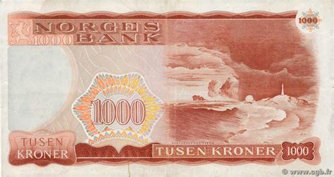 1000 Kroner 1962 1989 Ibsen Norway Numista