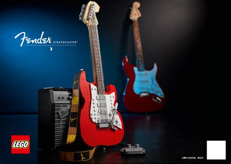 Handleiding Lego Set 21329 Ideas Fender Stratocaster