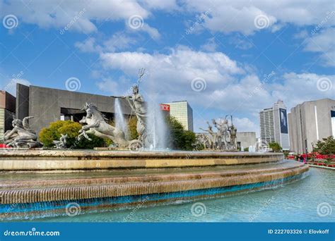 Monterrey Landmark Macroplaza La Gran Plaza Square In Historic City