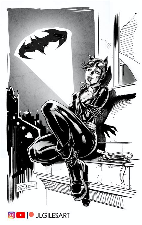 Catwoman OC By Me JL Giles R Comicbookart