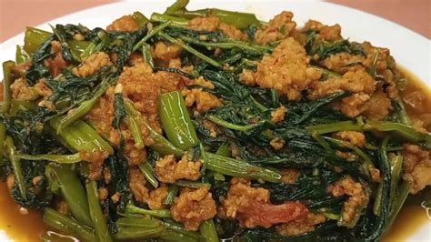 Resep Tumis Kangkung Ala Sisca Soewitomo