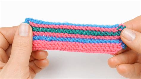 How To Change Colors In Knitting