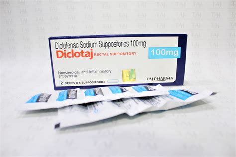 Diclofenac Suppositories 100mg Supplier And Manufacturer India