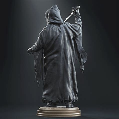 Ghostface Classic Scream Statue Unpainted Fan Art Etsy