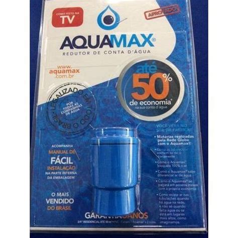 Bloqueador De Ar Aquamax Redutor De Conta De Gua At No Shoptime