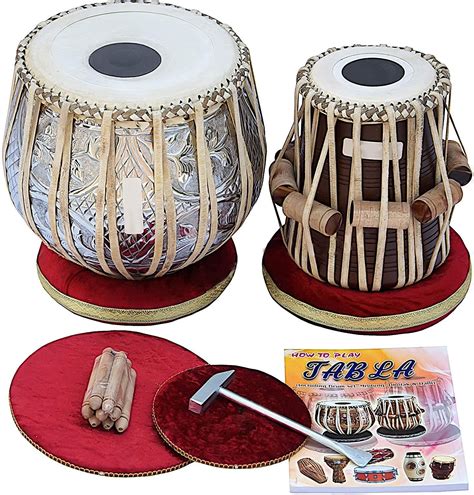 Buy Professional Tabla Drum Set 4 Kg Copper Bayan Designer Finest Dayan