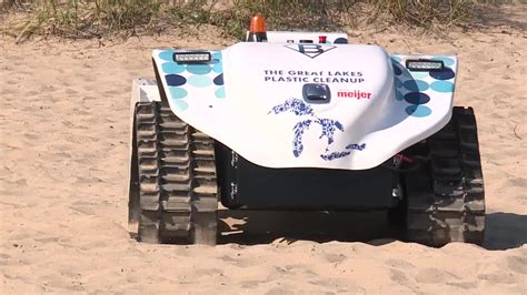 On Lake Michigan Drones Are Now Cleaning Up Messes Left By Humans