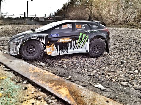 Traxxas Slash With Proline Ford Focus Rally Car Body Rally Car Rc