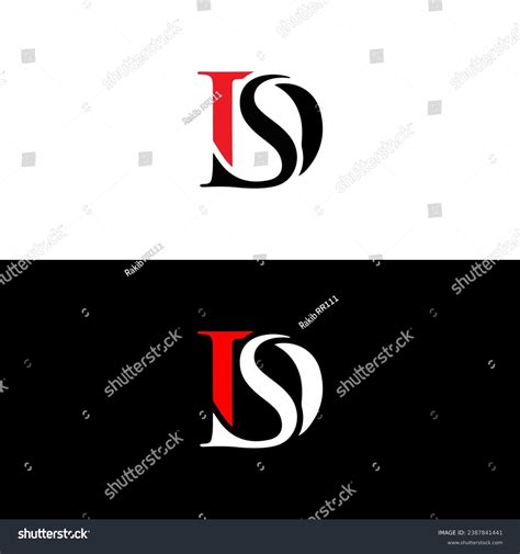 Isd Logo S D Design White Stock Vector Royalty Free 2387841441