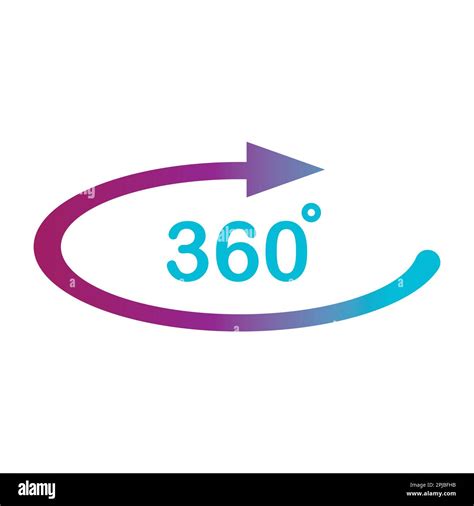 360 Degrees Icon Hi Res Stock Photography And Images Alamy