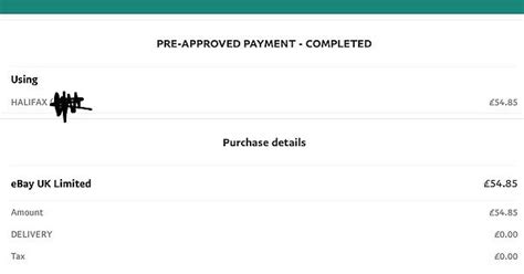 Ebay Took A Pre Approved Payment But No Money Has Come Out My Account