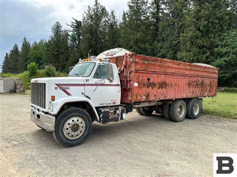 1982 Gmc Brigadier Potato Truck Booker Auction Company