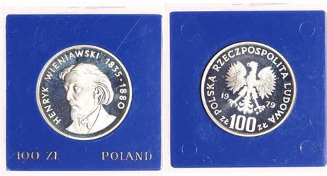 Polen Zlotych Henryk Wieniawski Polierte Platte Ma Shops