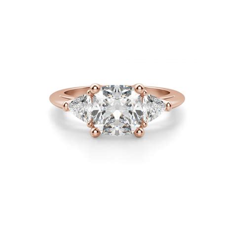 Rose Gold Square Diamond Ring Atelier Yuwaciaojp