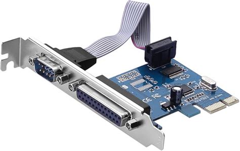 Sienoc Carte Adaptateur Pci E Pci Express Db Parall Le Db Port S Rie