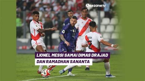 Lionel Messi Cetak Brace Untuk Argentina Samai Ramadhan Sananta Dan