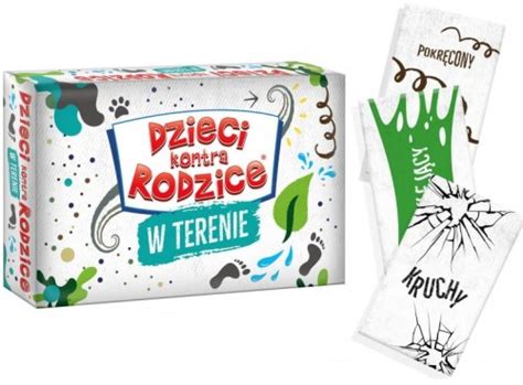 Dzieci Kontra Rodzice W Terenie Gra Rodzinna Towarzyska Gry