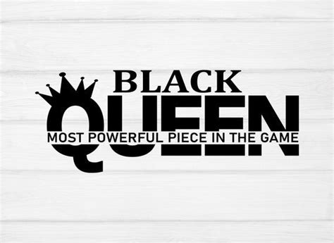 Black Queen Svg Black Woman Svg Melanin Svg Black Svg Cut Etsy Black Queen Quotes Black