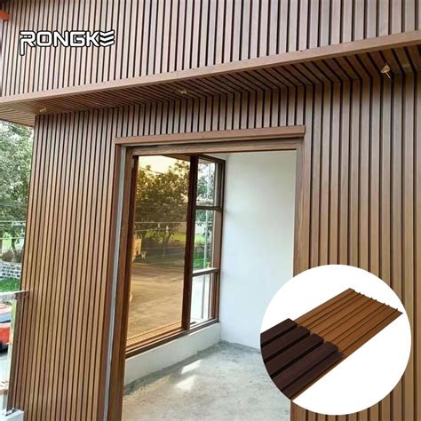 2023 New Design Eco Friendly Wall Panel Outdoor Decoration Wpc Wall