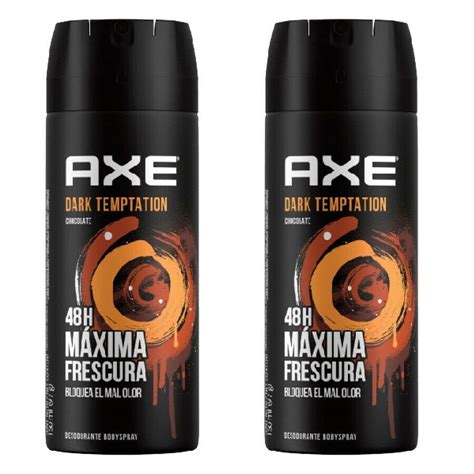 Pack Axe Dark Temptation Mens Deodorant Body Spray Ml Oz