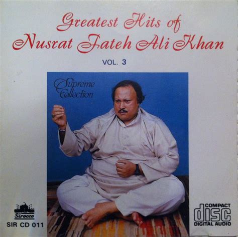 Nusrat Fateh Ali Khan Greatest Hits Vol 3 1988 Cd Discogs