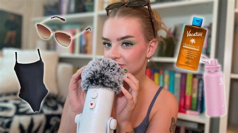 Asmr Collective Haul With Lots Of Tingly Triggers Summer Beauty