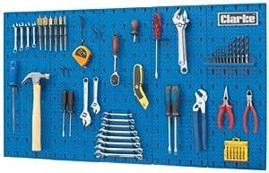 Garage Steel Tool Rack Wall Mounted Mm X Mm X Mm Amazon Co Uk