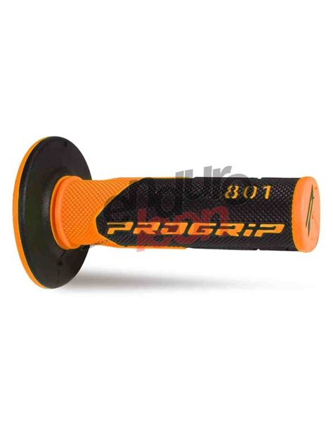 PUÑOS PROGRIP DOBLE COMPUESTO 801 NEGRO NARANJA