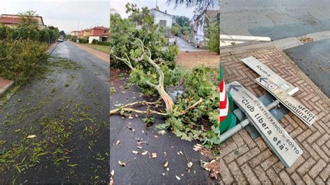 Violento Nubifragio A Orentano Vento Fortissimo E Pioggia Numerosi