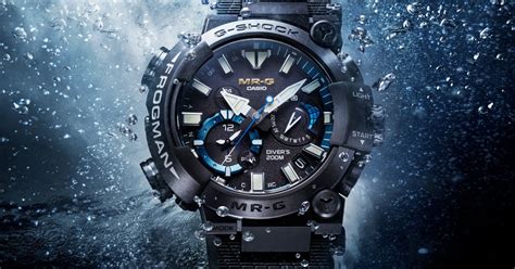 最強FROGMAN誕生 G SHOCK最上位MR Gからチタン外装で左右非対称フォルムを実現したMRG BF1000R