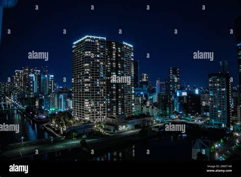 Skyscrapers visible from the Minato-ku, Tokyo Stock Photo - Alamy