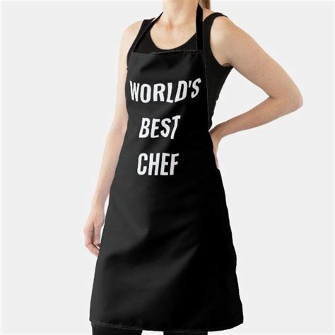 Worlds Best Chef Apron Zazzle Best Chef Chef Apron Chef