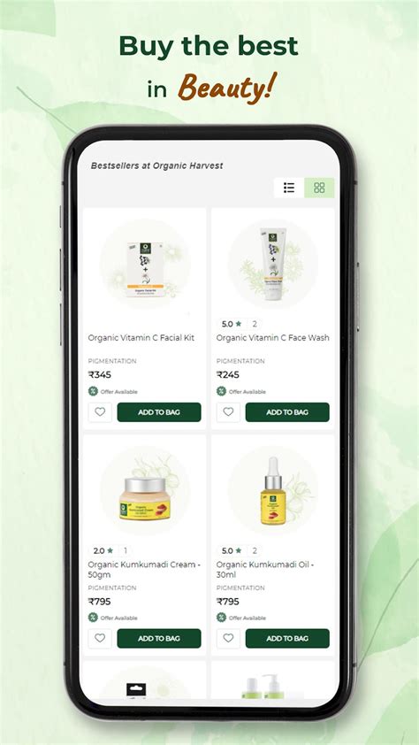 Organic Harvest Beauty Shop For Android Download