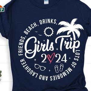 Girls Trip Svg Friends Beach Drinks Girls Trip Svg Girls