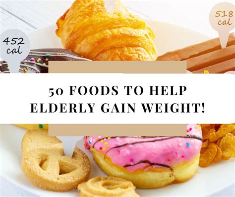 50 Foods to Help Elderly Gain Weight!