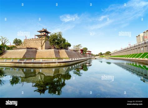 The Corner Tower Of The Ancient City Wall Of The Ming Dynasty Was Built