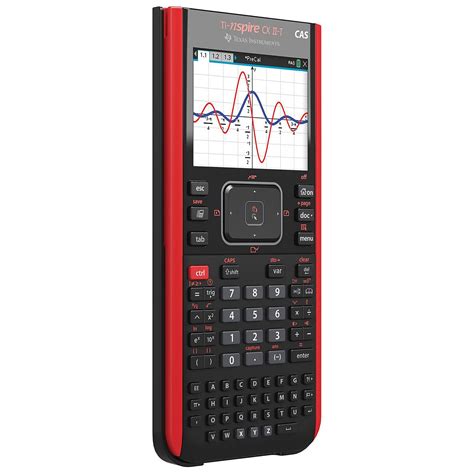 Texas Instruments Ti Nspire Cx Ii T Cas Negro Rojo Calculadora