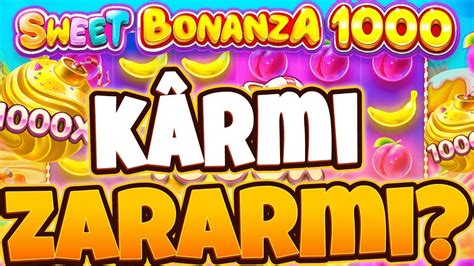 SWEET BONANZA 1000 YENİ SLOT OYUNU 1 MİLYONU GÖRDÜK ZARARLA ÇIKTIK