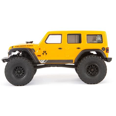 Axial Scx Jeep Wrangler Jlu Crc Rock Crawler Wd Rtr Geel