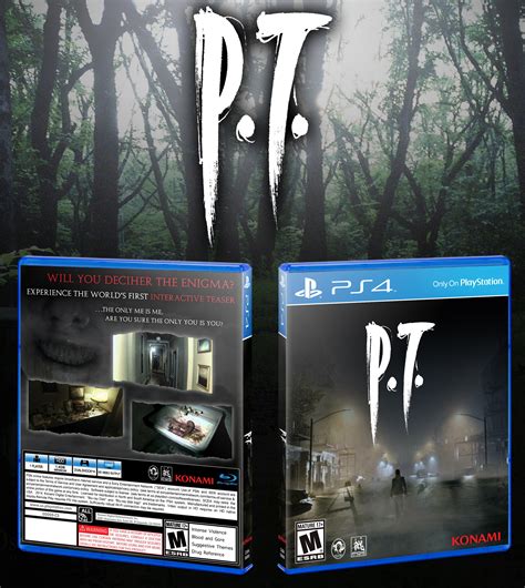 Silent Hills P T PlayStation 4 Box Art Cover By Solid Romi