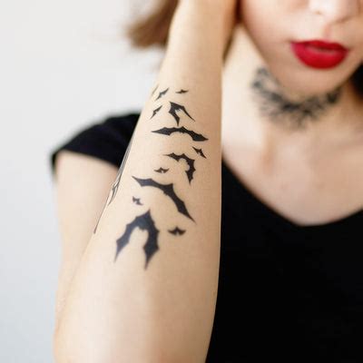 Scary Bat Tattoo - Realistic Temporary Tattoos | Tattoo Icon – TattooIcon