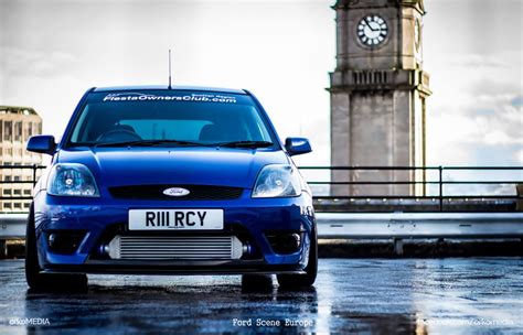 Blue Ford Fiesta Mk6 St Rs Ford Fiesta Ford Fiesta St