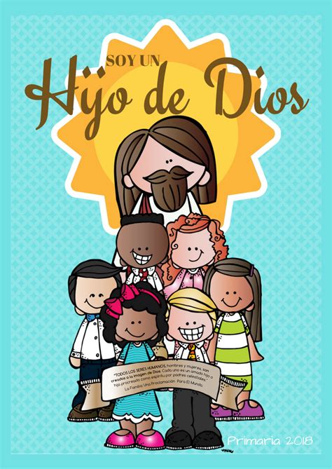 Soy Un Hijo De Dios Primaria 2018 Iglesia Niños Biblia Para Niños Niños Cristianos