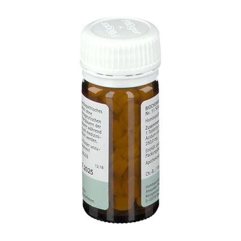 Biochemie Pfl Ger Nr Silicea D Tabletten St Shop Apotheke