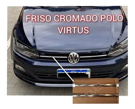 Friso Aplique Cromado Sob Medida Polo E Virtus Escorrega o Preço