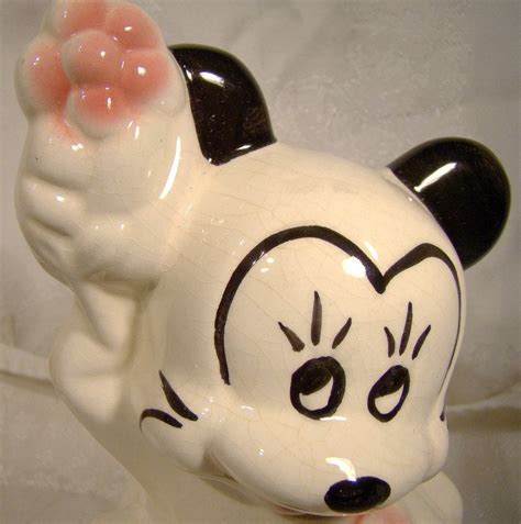 Mickey Mouse Walt Disney Ceramic Figure 1930s 1940 Etsy